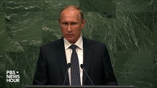 Russian President Putins full address to United Nations [upl. by Nolra]