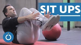 Como hacer SIT UPS  EJERCICIOS DE CROSSFIT abdominales [upl. by Gualterio302]