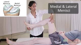 The Exam for Knee Pain  Stanford Medicine 25 [upl. by Salene555]