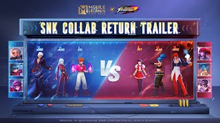 MLBB × KOF  Collab Encore Trailer  Mobile Legends BangBang [upl. by Aitan]