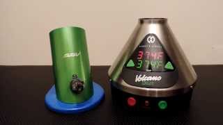 Volcano Vaporizer vs Silver Surfer Vaporizer  Function [upl. by Ahseirej990]