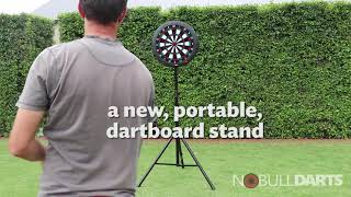 Portable dartboard stand for Gran Board [upl. by Baumbaugh]