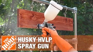 HVLP Paint Spray Gun  The Home Depot [upl. by Center]