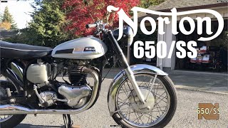 1962 Norton 650SS [upl. by Ikkin]