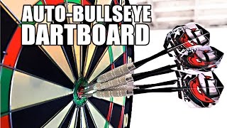 Automatic Bullseye MOVING Dartboard [upl. by Sugirdor]