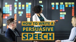 How To Write A Persuasive Speech [upl. by Ssac]