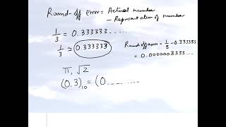 Chapter 0103 Lesson Roundoff Errors [upl. by Allets]