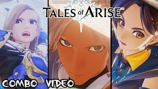 All Characters Combo Video  Tales of Arise テイルズオブアライズ [upl. by Tanberg]