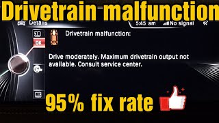 BMW DRIVETRAIN MALFUNCTION 95 FIX EVERYTIME  AND CAUSE [upl. by Eiramrefinnej]