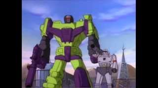 Transformers G1  Devastator vs Bruticus vs Menasor [upl. by Lomaj]