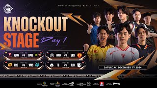 🔴 LIVE  MLBB M6 World Championship  Knockout Stage Day 1 [upl. by Amato933]