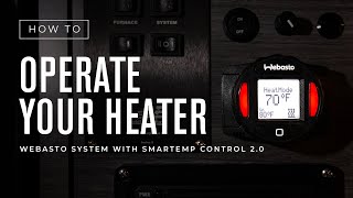 How To Operate Your Heater — Webasto System with SmarTemp Control 20 [upl. by Arikat]