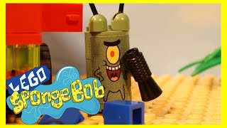 Walking Small lego spongebob [upl. by Acillegna]