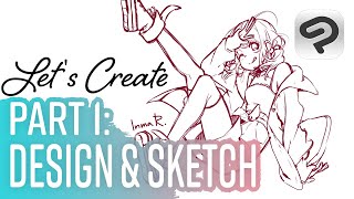 3 helpful steps for character sketches  Inma R [upl. by Elon]