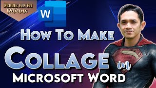 How to Make Collage in Word Document  Microsoft Word Video Tutorial [upl. by Janine]