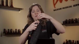 Clarinet Maintenance 101 Proper Cleaning and Swabbing  Backun Educator Series [upl. by Sardella977]