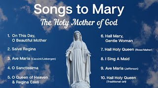 Songs to Mary Holy Mother of God  10 Marian Hymns and Catholic Songs  Sunday 7pm Choir  ADCS [upl. by Gwenni]