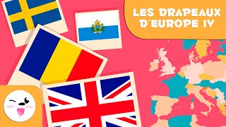 Les drapeaux dEurope IV  Géographie pour les enfants [upl. by Varick]