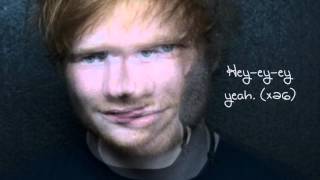 Wayfaring Stranger by Ed Sheeran Lyrics [upl. by Simonsen]