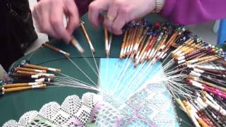 Lace Making by Hand [upl. by Crosse]