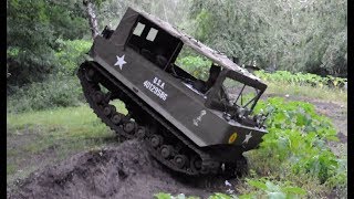 M29 Weasels playing in the mud [upl. by Vevina]