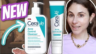 NEW CeraVe ACNE CONTROL GEL amp CLEANSER review  Dr Dray [upl. by Ferreby]