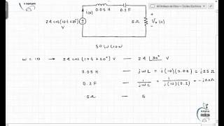 Análisis de Circuitos en Corriente Alterna  Alternating Current Circuits  Video 176 [upl. by Nealy]