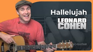 Hallelujah by Leonard Cohen  Easy Guitar Lesson [upl. by Elliven131]