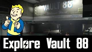 Fallout 4 Explore vault 88 walkthrough  all VaultTec control boardsector locations [upl. by Tresa363]