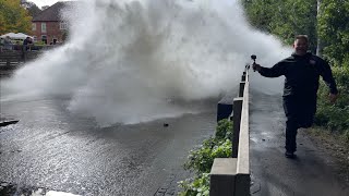 Tractors vs FLOODED Rufford Ford  part 3 [upl. by Xavier]