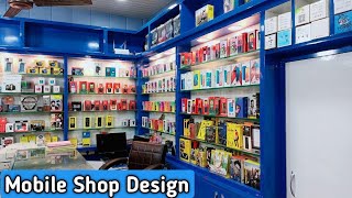 Best Mobile Shop Design  Furniture amp Decorations in Low Cost  Creative Business ideas [upl. by Warp]