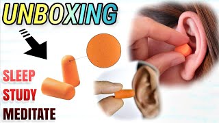 3M Foam Earplugs  Best Noise Cancelling Ear Plugs for Study  Sleeping  Unboxing amp Review [upl. by Isborne63]