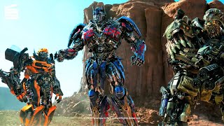 Transformers Age Of Extinction Optimus Prime reveals himself HD CLIP [upl. by Nelleeus]