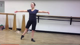 Temps Liés Ballet Class Tutorial beginner level [upl. by Aleet]