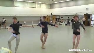 Mariinsky Ballet Class at ROH [upl. by Tabber987]