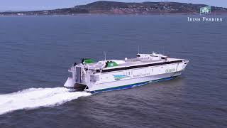 The Dublin Swift fast ferry [upl. by Setarcos657]