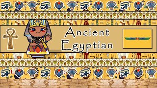 The Sound of the Ancient Egyptian language Numbers Words amp Sample Text [upl. by Franni]