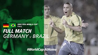 Germany v Brazil  2002 FIFA World Cup Final  Full Match [upl. by Haney357]