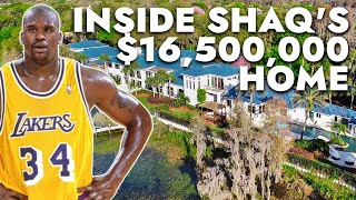 Shaquille O’Neal’s 16 Million Mansion Tour in Orlando Florida [upl. by Chandal]