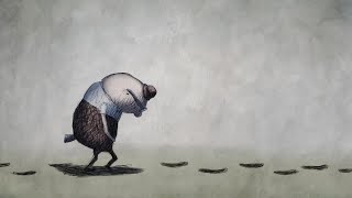 FOOTPRINTS by AcademyAward Nominated Animator Bill Plympton [upl. by Krawczyk]