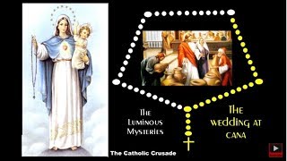 The Luminous Mysteries  VIRTUAL ROSARY  Thursdays [upl. by Floss]