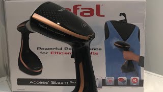 Tefal Access Steam Care DT9100  Handheld Garment Steamer [upl. by Clancy793]