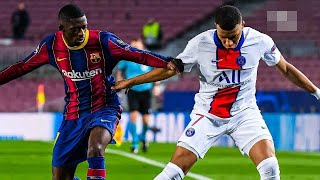 Ousmane Dembélé vs Kylian Mbappé ● Speed and Acceleration ● HD [upl. by Wrench557]