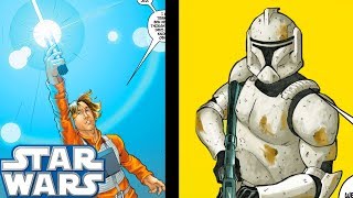 Luke Skywalker MEETS The Long LOST Clone Trooper  Star Wars Comics Explained [upl. by Fanchon]