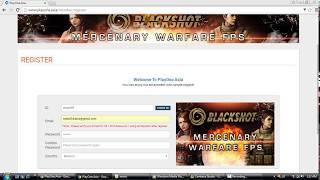 how to create account blackshot sea [upl. by Cissy]