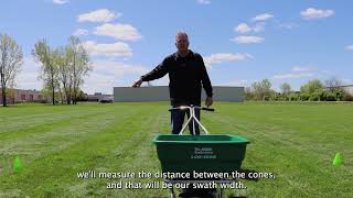 Properly Calibrate a Fertilizer Spreader [upl. by Ahsercul]