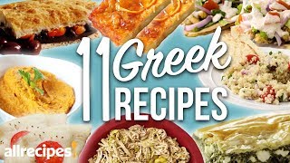 11 Great Greek Recipes  Allrecipes [upl. by Goodill55]