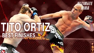 Every Tito Ortiz Finish Ever [upl. by Yecram287]