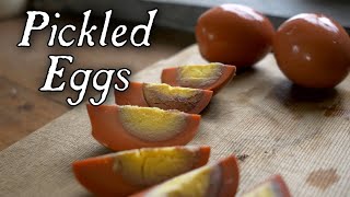 240YearOld Recipe for Pickling Eggs  Historical Food Preservation [upl. by Serilda]