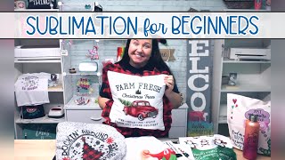 Introduction to Sublimation for Beginners 2023 [upl. by Zoha]